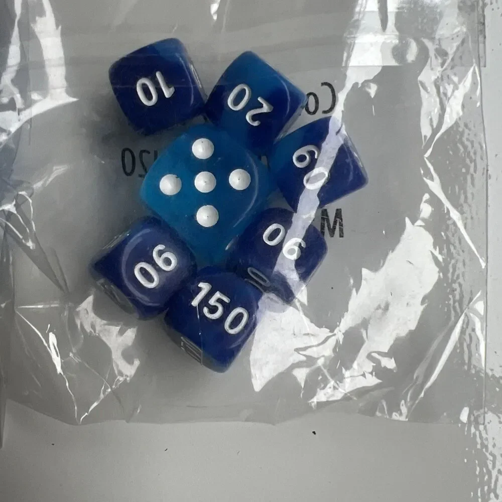 Pokemon Official Dice Sets Brand New Factory Sealed 3 packs